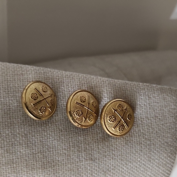 Men's Made In Poland Tan Suit Jacket 42S In Mint Condition - Picture 3 of 8